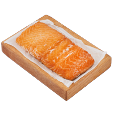 Warmgerookte zalmmoot